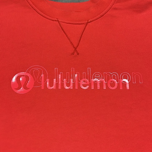 Lululemon All Yours Cropped Crew *Lunar New Year - Love Red - 8 - Picture 7 of 8